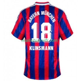 Maillot de Foot Bayern Munich Klinsmann 18 Domicile Retro 1995 1997